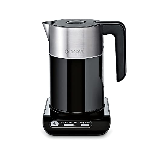 Bosch Styline TWK8633GB Variable Temperature Cordless Kettle 1.5 Litr Top Dad