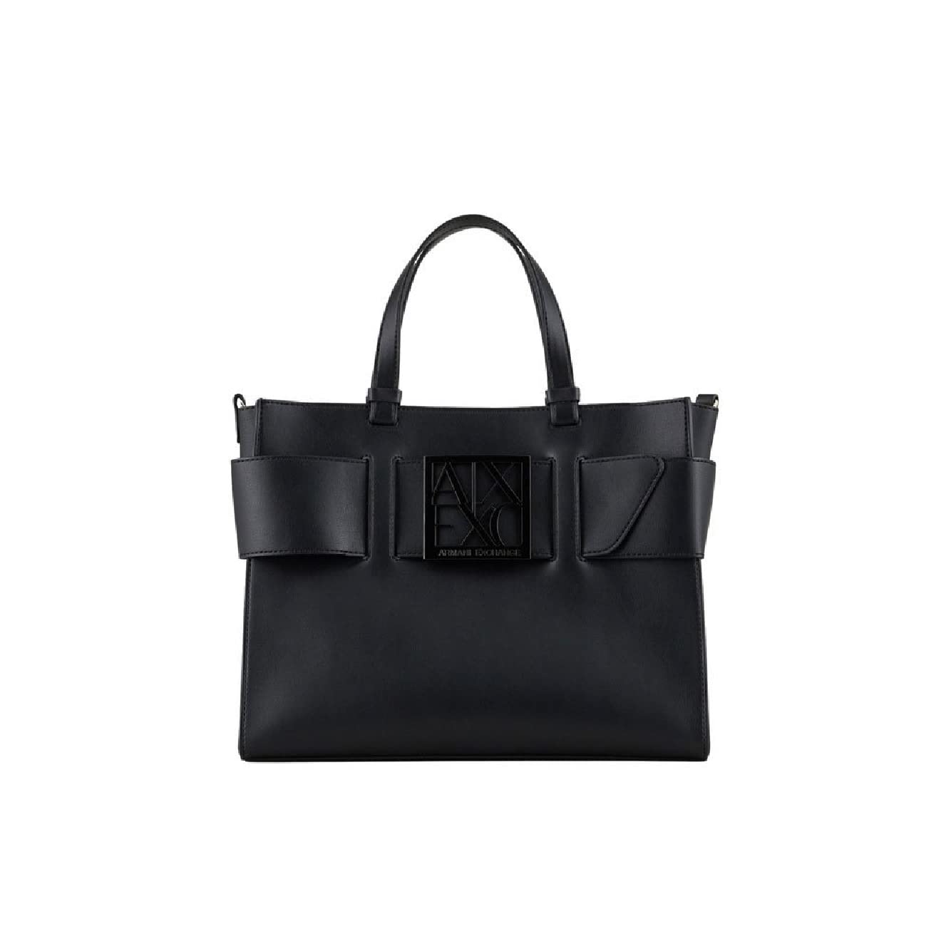 Armani Exchange Shoulder handbags Women s Tote Black TU Top Dad