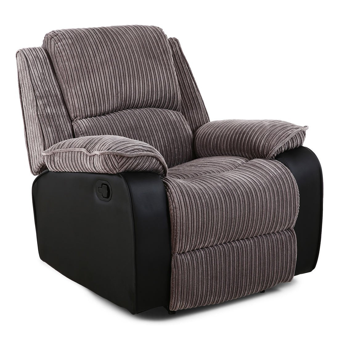 More4Homes POSTANA JUMBO CORD FABRIC RECLINER ARMCHAIR LOUNGE HOME REC Top Dad