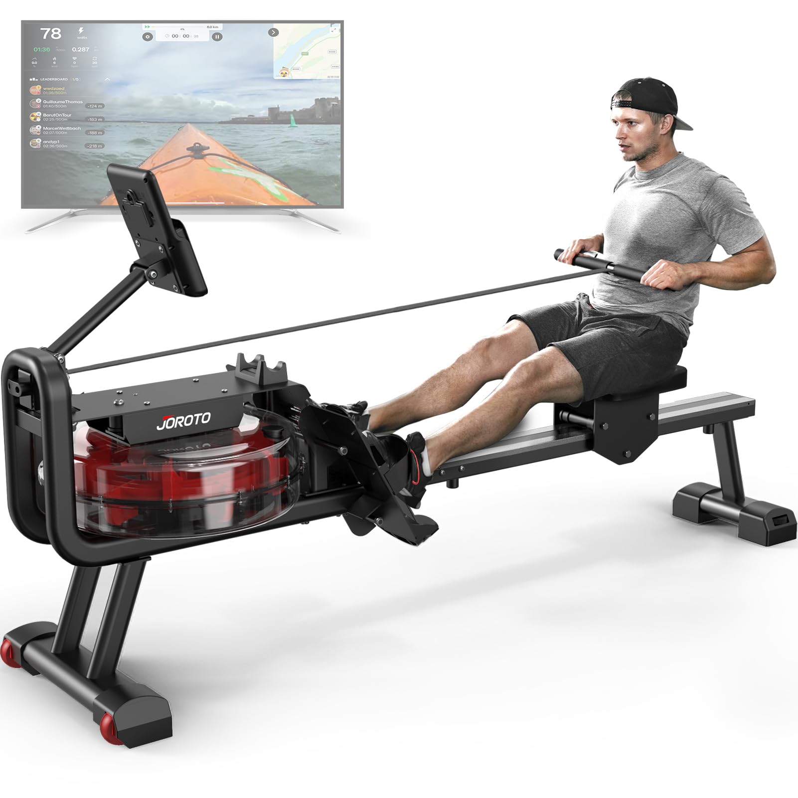 Foldable rowing machine sale