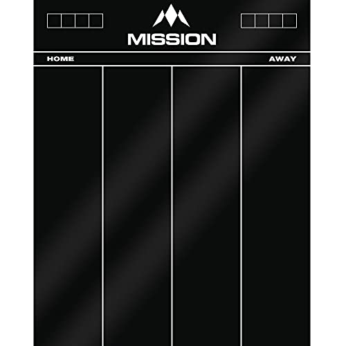 Mission Darts Scoreboard Liquid Chalk Acrylic 501, Cricket Blackboard Whiteboard (501 Scoreboard)