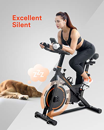 - UREVO 10kg Flywheel Indoor Exercise Bike -