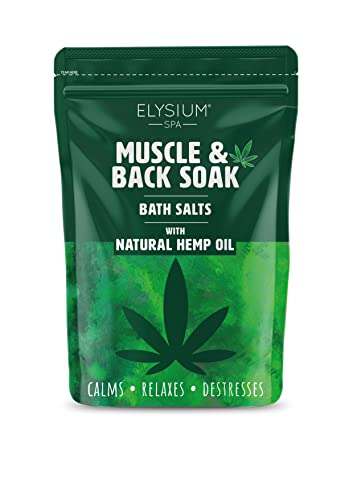 Elysium Spa Muscle & Bath Soak With Hemp Oil