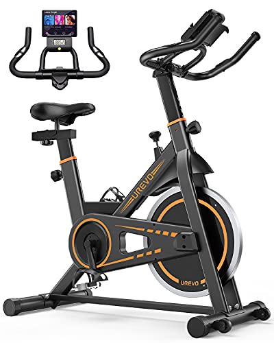 - UREVO 10kg Flywheel Indoor Exercise Bike -