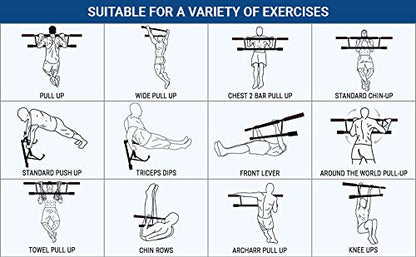 Innovation Fitness Powerbar 2 Professional pull up bar NO Assembly and 10 year guarantee