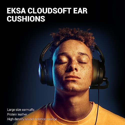 EKSA E4 AirComfy Headsets with Microphone Noise Cancelling Over Ear P Top Dad