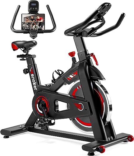 - Wenoker Exercise Bike Indoor Cycling, Exercise Equipment for Home Gym