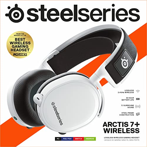 SteelSeries Arctis 7 Wireless Gaming Headset Lossless 2.4 GHz Son Top Dad