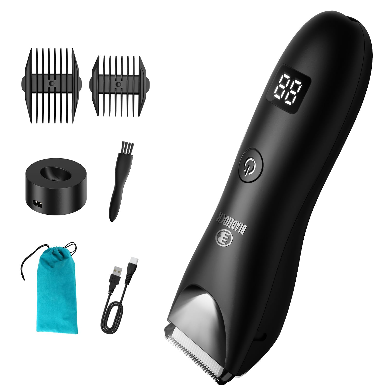 Body Hair Trimmer for Men Electric Hair Clippers Ball Trimmer with Sk Top Dad