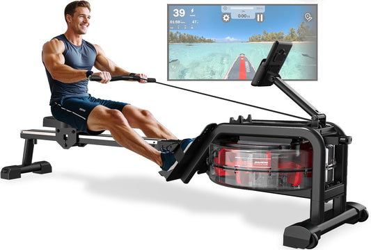 - VOWVIT Rowing Machines for Home Gym: Rowing Machine with Bluetooth Monitor