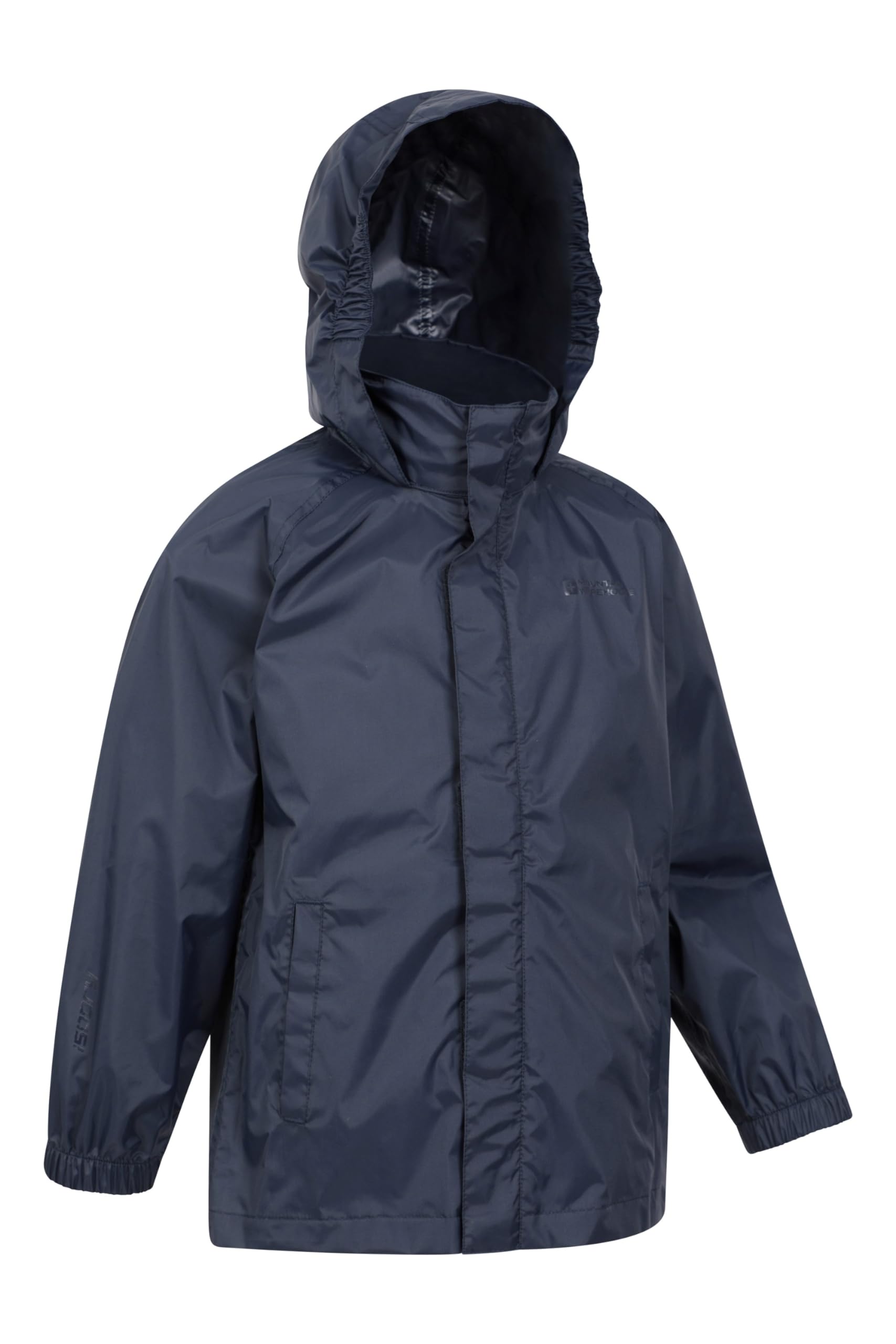 Mountain Warehouse Pakka Kids Waterproof Jacket Wind Resistant Ligh Top Dad