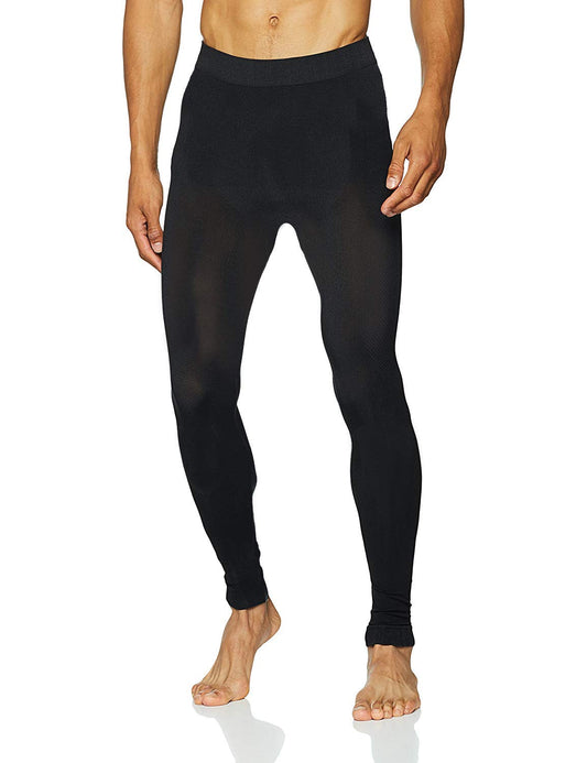 Men's Performance Training Tights for Gym Yoga Sports by Sundried , Black, M