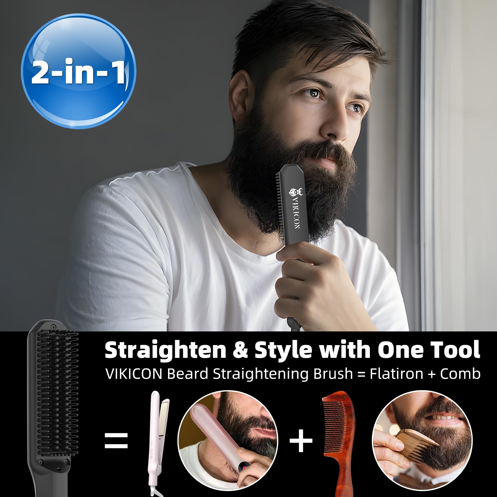 Gorgeous gifts beard straightener hotsell