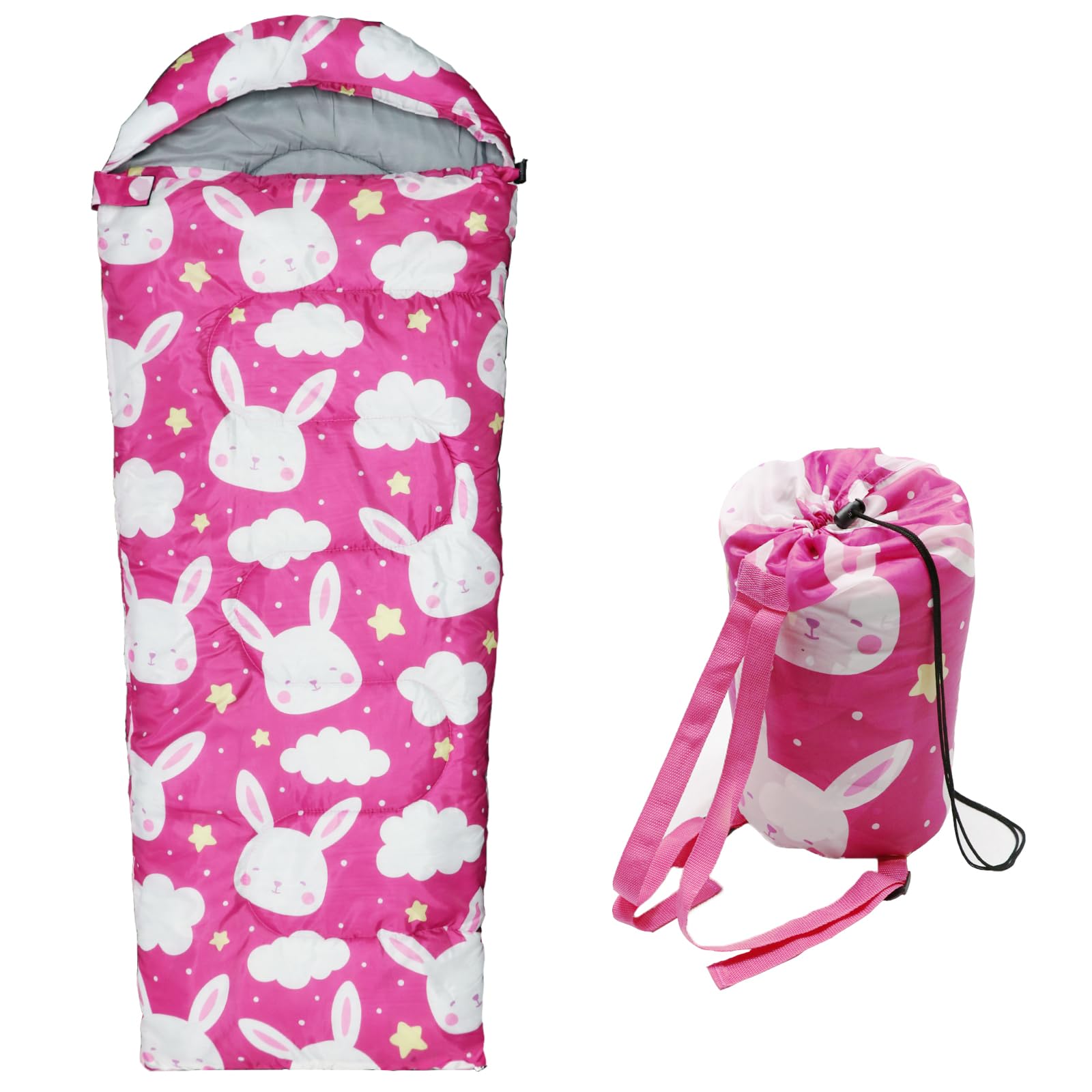 Kids Sleeping Bags Camping Sleeping Bags with Carry Bag Compact Sl Top Dad