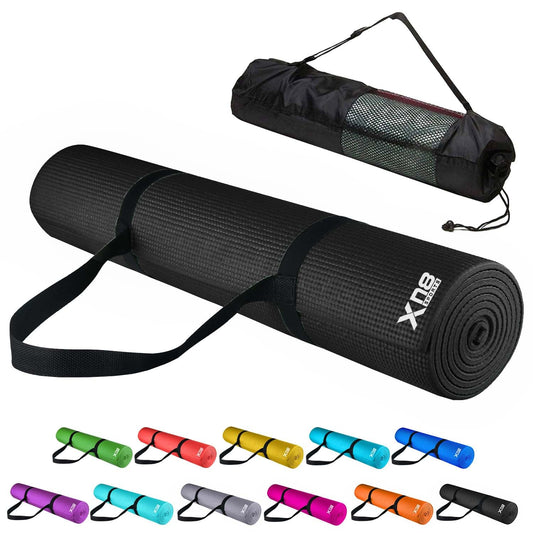 - Xn8 Sports Yoga Mat, Non Slip Exercise mat, 6mm Thick.