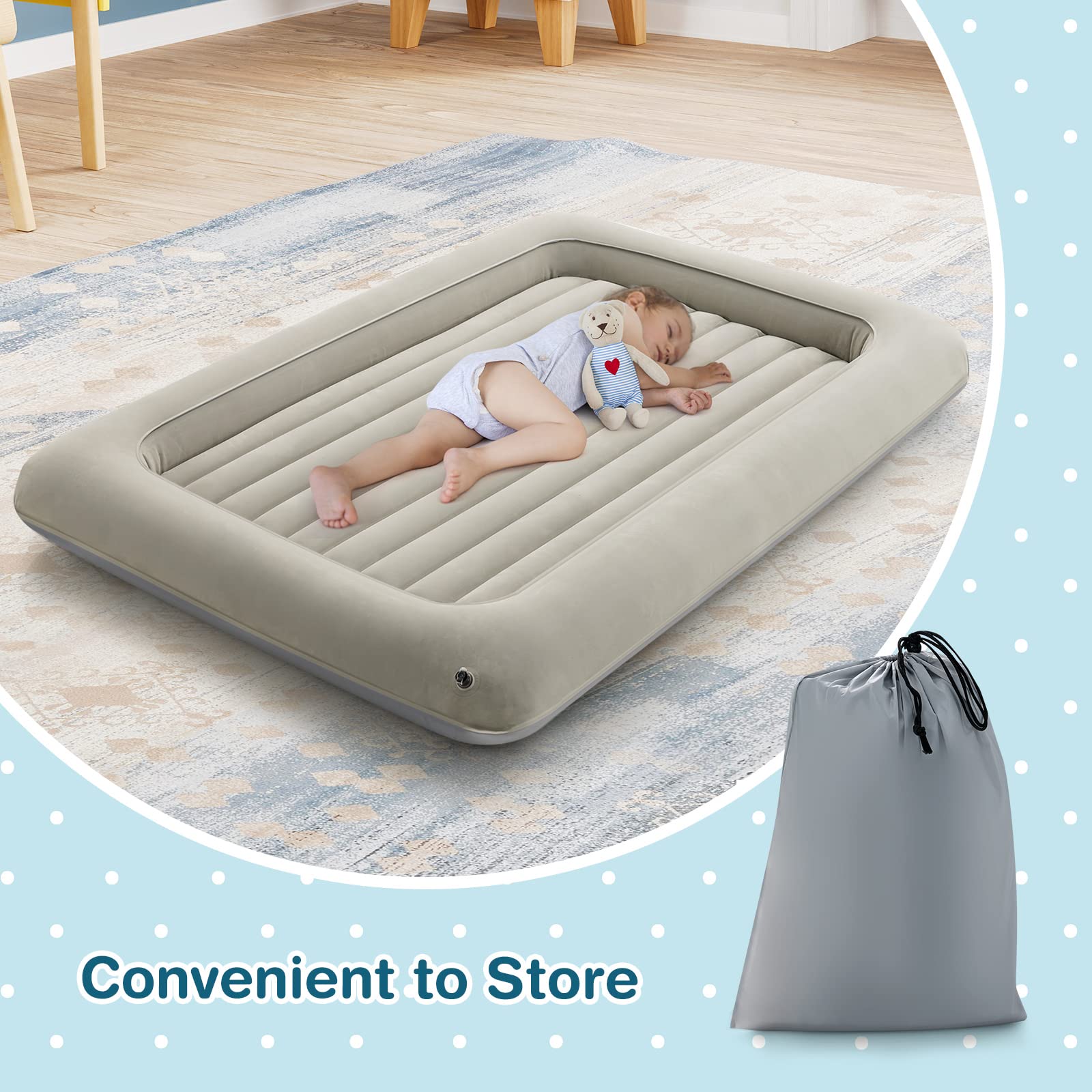 Childrens inflatable bed best sale