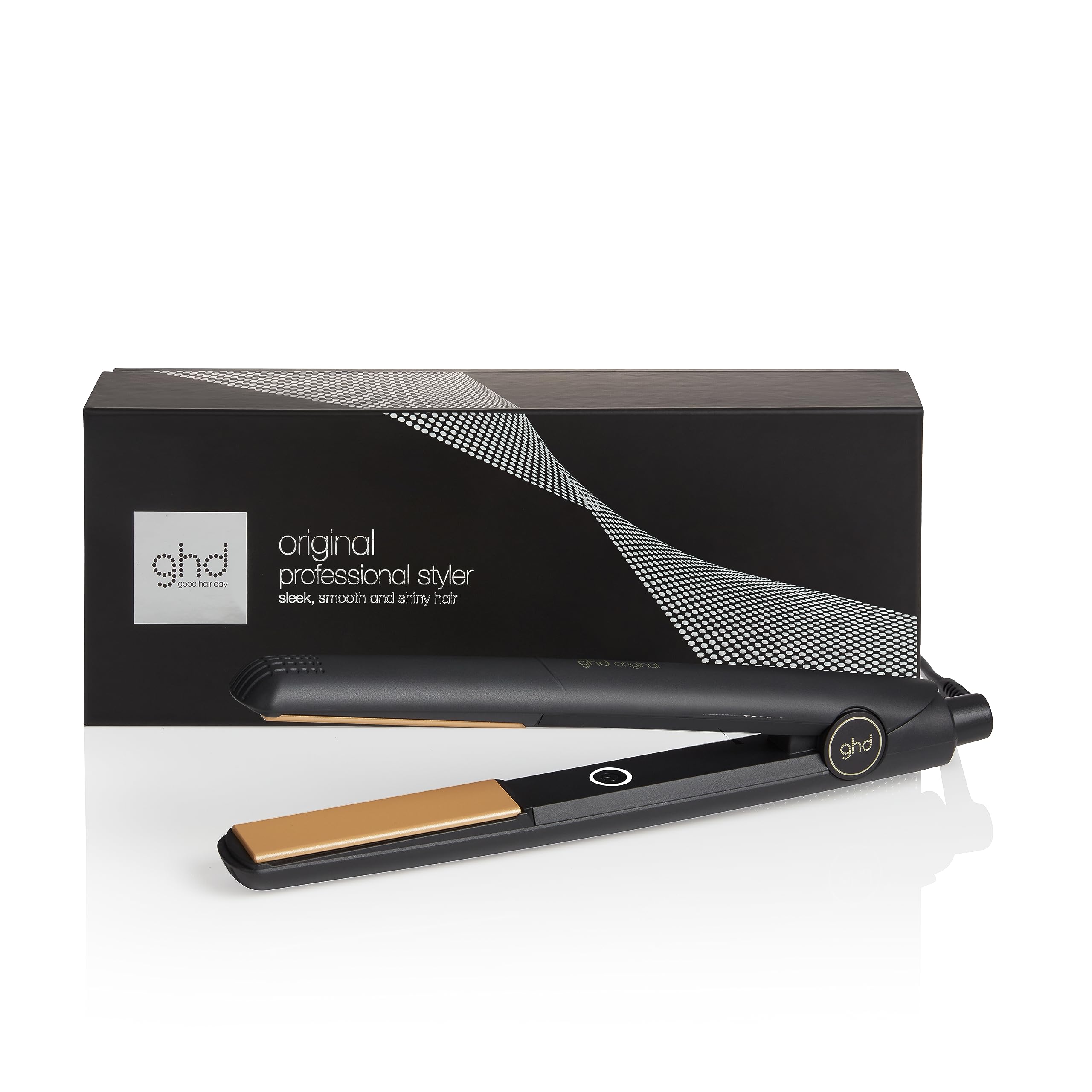 ghd Original Hair Straightener Iconic Ceramic Floating Plates with Top Dad