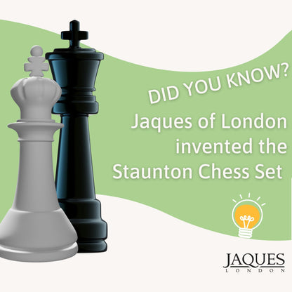 Jaques of London Wooden Chess Set | Folding Chess Board & Pieces | Chess Set for Adults | Luxury Traditional Games for Adults and Kids | Since 1795