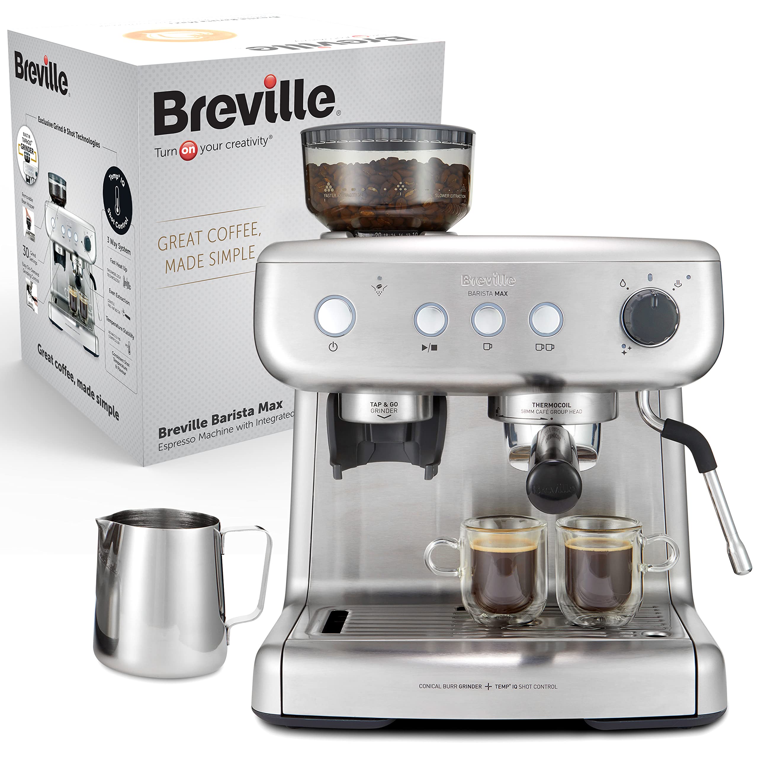 Breville latte machine hotsell