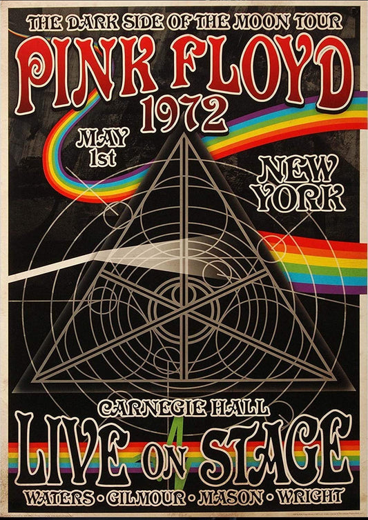 CLP Pink Floyd Poster Print Wall Art A6 A5 A4 A3 Music Rock Retro Classic - 5 (210 x 297 mm)